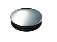 Chrome plated round insert [531] (531020041703)