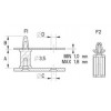 Screw fastened PCB Spacer [100-2] (100222200002)