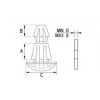 PCB spacer [100-33] (100331000002)