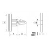 PCB spacer [100-4] (100407000002)