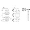 PCB spacer [100-8] (100831800002)