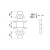 PCB spacer [100-91] (100930300002)