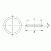 SAE Flange seals [178-3] (178106203320)