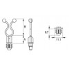 Stand-off twist lock [297-1] (297790200002)