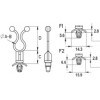 Stand-off twist lock [297] (297470900002)