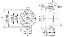 Bidirectional Rotary Damper [078-1]