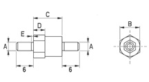 Micro low Voltage insulator [125-1]