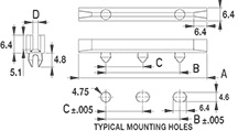 Horizontal card guide [166-1]